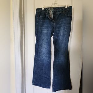 New York & Company 12 flare jeans